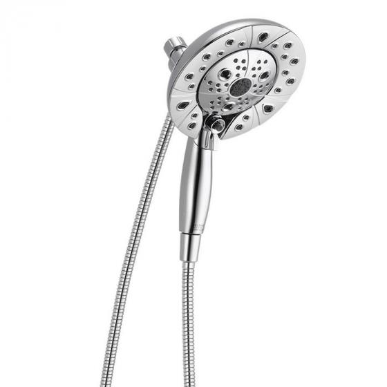 DELTA FAUCET H2Okinetic 58480-PK In2ition 5-Setting Two-in-One Handshower