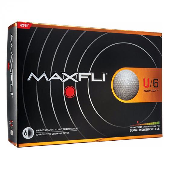 Maxfli U/6 Tour Soft Golf Balls (12 Pack)
