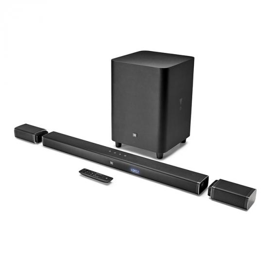 JBL Bar 5.1 4K Ultra HD 5.1-Channel Soundbar with True Wireless Surround Speakers