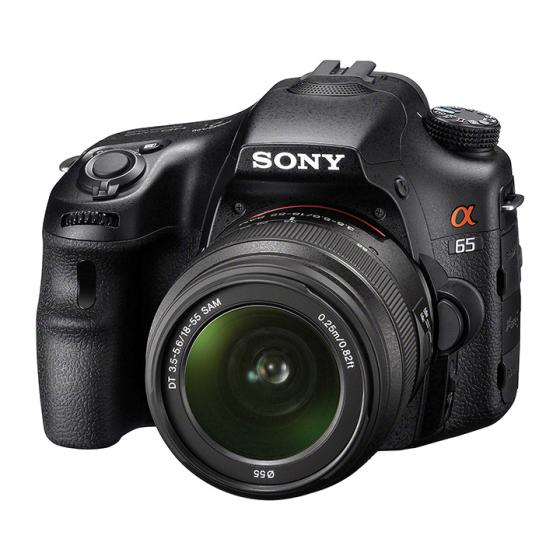 Sony SLT-A65V 24.3 MP Translucent Mirror Digital SLR With 18-55mm