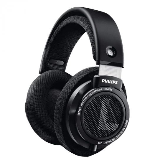 Philips SHP9500S 50mm Drivers HiFi Precision Stereo Over-Ear Headphones Open Back (Black)