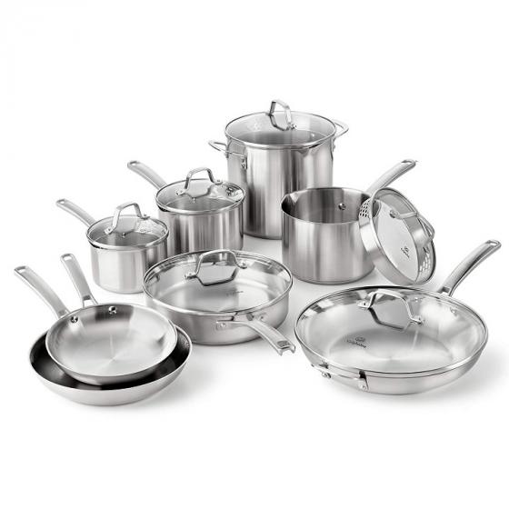 Calphalon Classic 1891243 Stainless Steel Cookware Set
