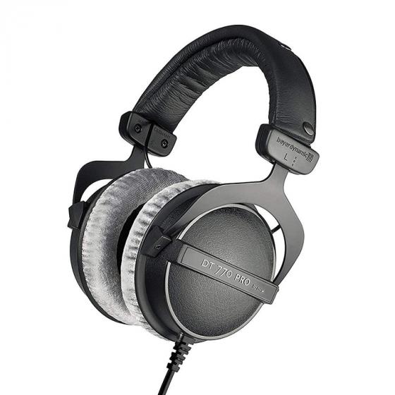 beyerdynamic DT 770 Pro (459046) 80 Ohm Over-Ear Studio Headphones in black