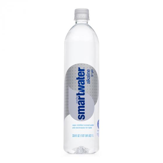 Glacéau SmartWater 33.8 Fl. Oz Vapor Distilled Premium Water Bottles