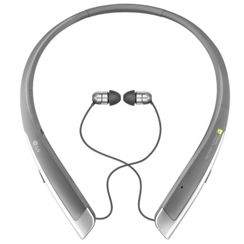 LG Tone Platinum (HBS-1100) Premium Wireless Stereo Headset - Silver
