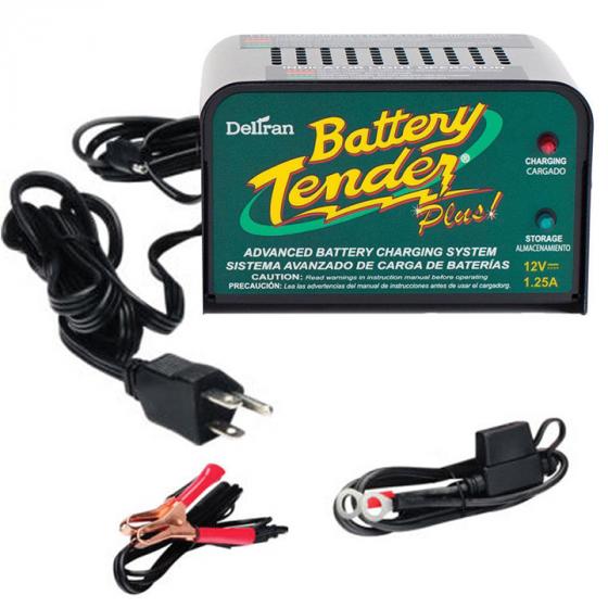 Battery Tender Plus 021-0128 1.25 Amp Battery Trickle Charger
