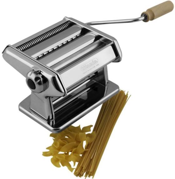 CucinaPro 190 Imperia Titania Pasta Maker w Easy Lock Dial and Wood Grip Handle