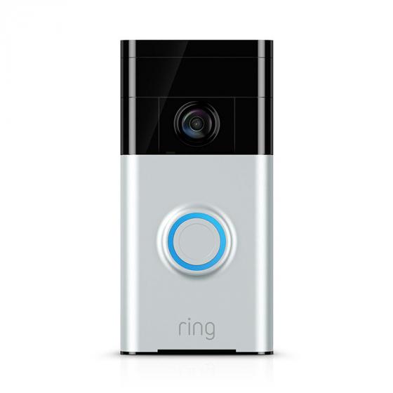 Ring HD Video Doorbell Wi-Fi Enabled in Satin Nickel