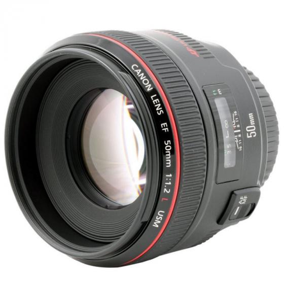 Canon EF 50mm f/1.2 L USM Lens for Digital SLR Cameras