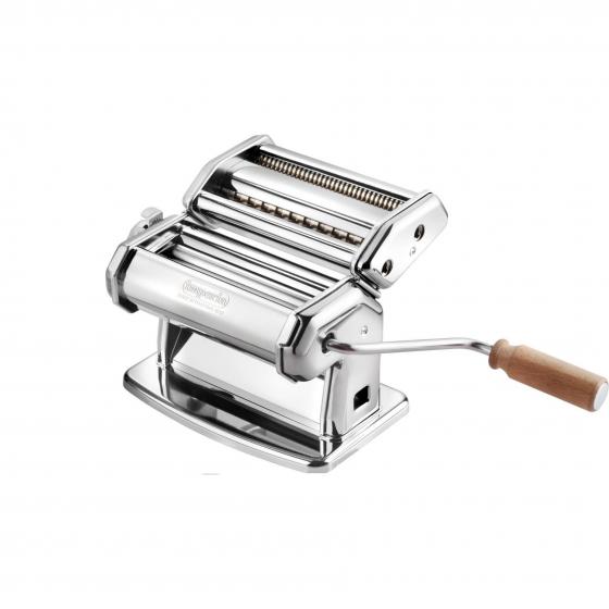 Imperia 150 CucinaPro Pasta Machine w Easy Lock Dial and Wood Grip Handle