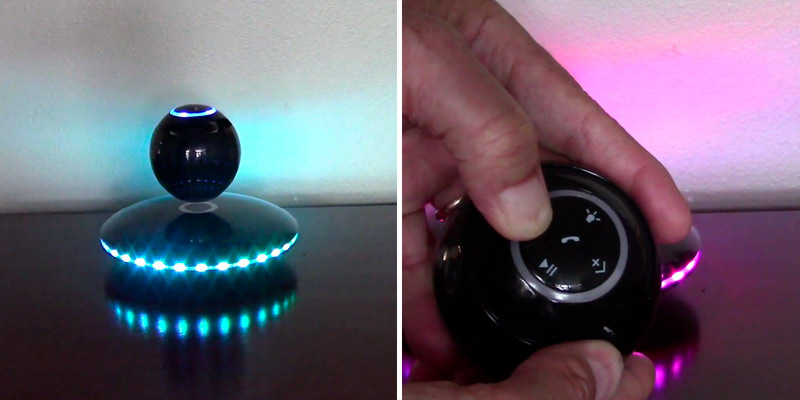Review of Infinity Orb (WB-46-3) Magnetic Levitating Speaker (Bluetooth, Microphone and Touch Buttons)