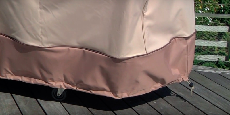 Review of Classic Accessories BBQ Grill Cover with Waterproof Backing