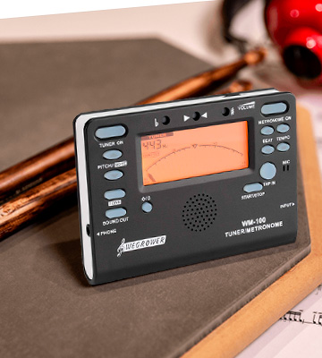 Review of WEGROWER WM-100 Metronome Tuner for All Instruments