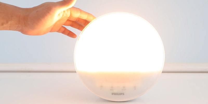 Philips HF3520 Wake-Up Light in the use