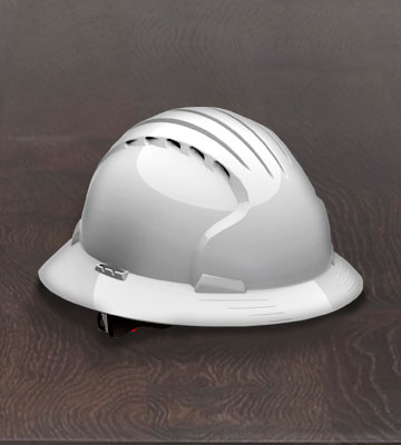 Review of Evolution Deluxe 6161 280-EV6161-10V Full Brim Hard Hat with HDPE Shell