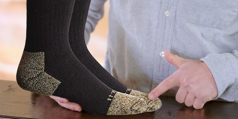 Review of Carhartt 2 Pack Full Cushion Steel-Toe Cotton Work Boot Socks