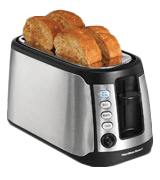 Hamilton Beach 24810 Long Slot Keep Warm Toaster