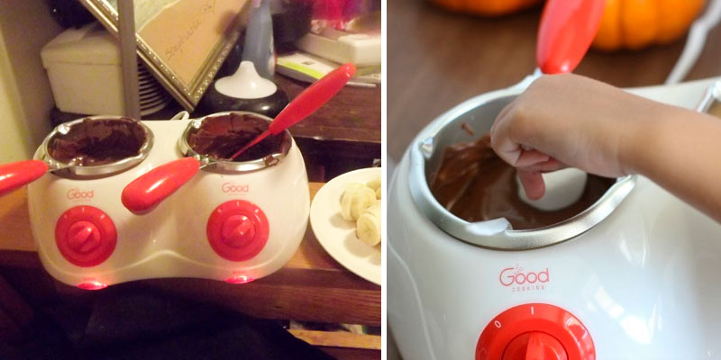 Review of Good Cooking Electric Cheese/Chocolate Fondue Set