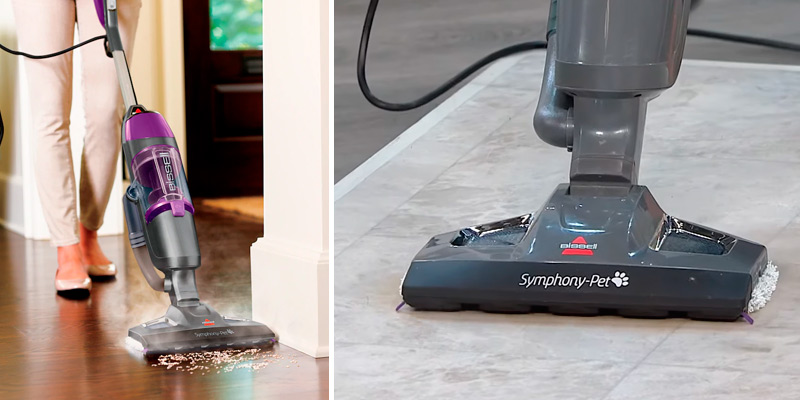 Review of Bissell Symphony Pet Steam Mop and Steam Vacuum Cleaner