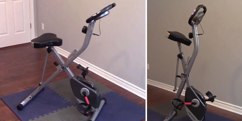 Review of Exerpeutic Folding Magnetic Upright Bike with Pulse