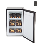 Whynter CUF-210SS Energy Star 2.1 cubic feet Upright Freezer