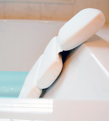 Review of Gorilla Grip Spa Bath Pillow Luxury 3-Panel Design