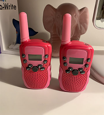 Review of Selieve with Flashlight Walkie Talkies for Kids 22 Channels 2 Way Radio Toy