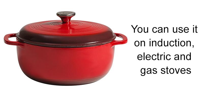 Detailed review of Lodge Enameled Cast Iron 6-Quart Dutch Oven