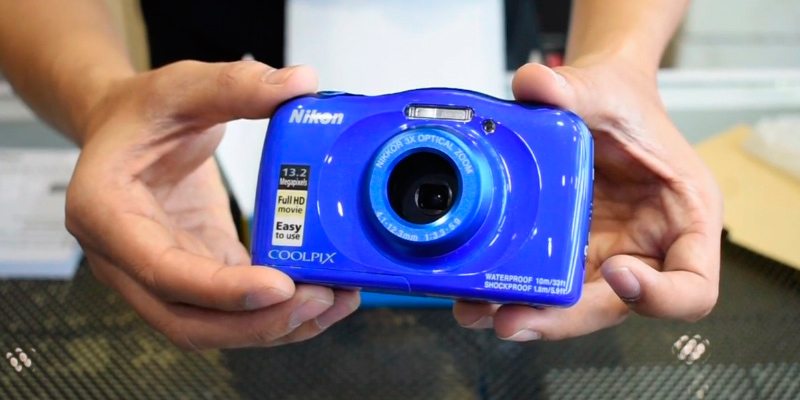 Review of Nikon W100 (Blue) Waterproof camera
