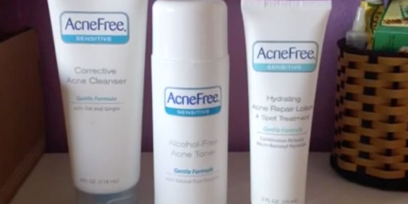 Review of AcneFree Sensitive Acne System