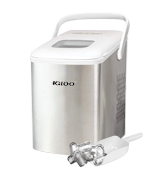iGloo ICEB26HNSS Portable Countertop Ice Maker With Handle