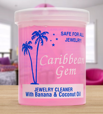 Review of Caribbean Gem Banana & Coconut Oil 8 Oz Jar Jewelry Cleaner