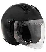 Fuel Helmets SH-WS0015 Open Face Helmet with Shield