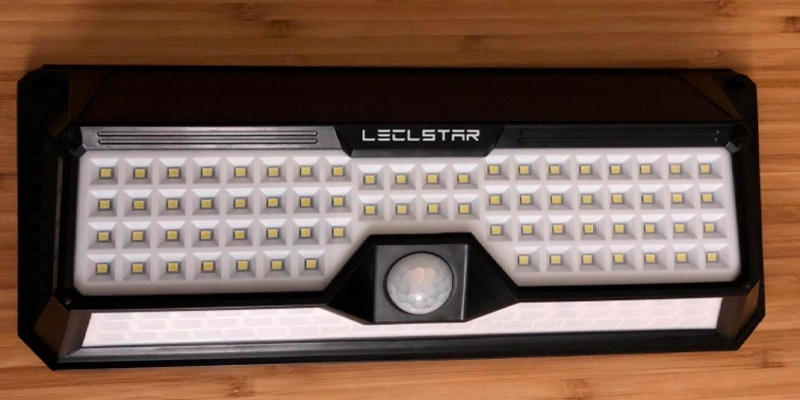 Review of LECLSTAR Motion Sensor Solar Outdoor Lights