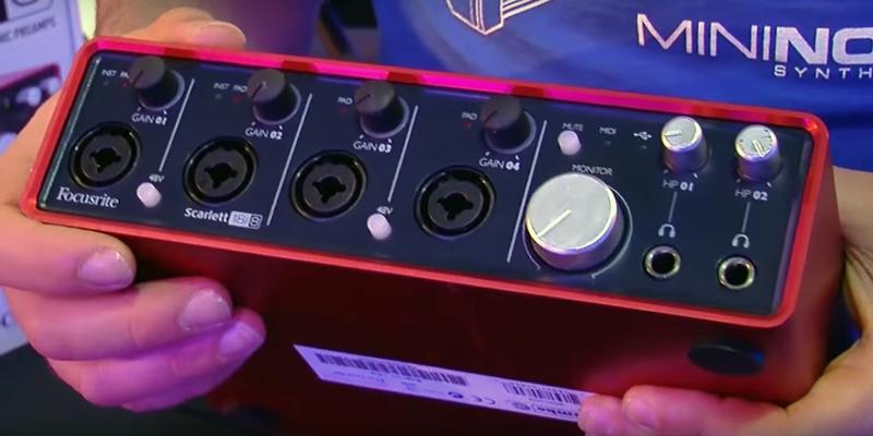 Review of Focusrite Scarlett 18i8 Audio Interface with Four Focusrite Mic Preamps