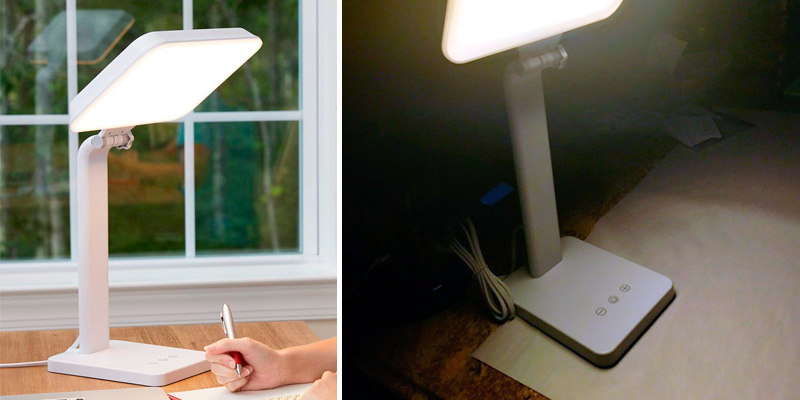Review of Theralite Aura Bright Light Therapy Lamp