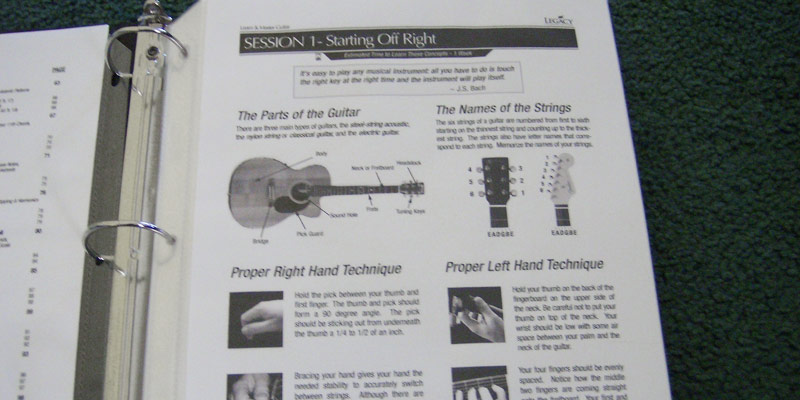Detailed review of Learn and master DVD Guitar Course