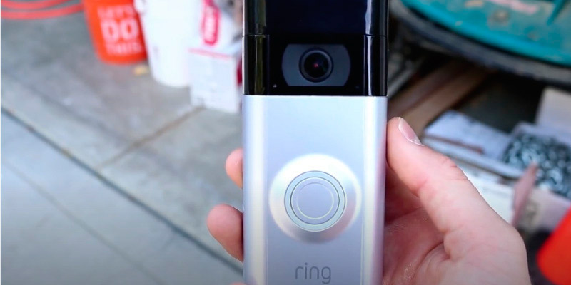 Ring Video Doorbell 3 in the use