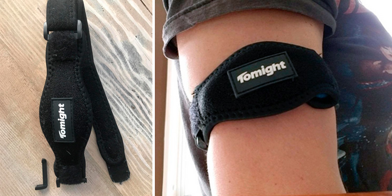 Review of Tomight Tennis Elbow Brace with Compression Pad
