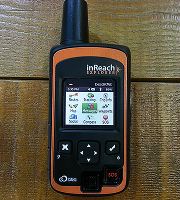 Review of Delorme InReach Explorer Satellite Communicator with Built in Navigation
