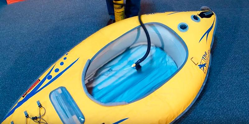 Advanced Elements AE1020-Y Inflatable Kayak in the use