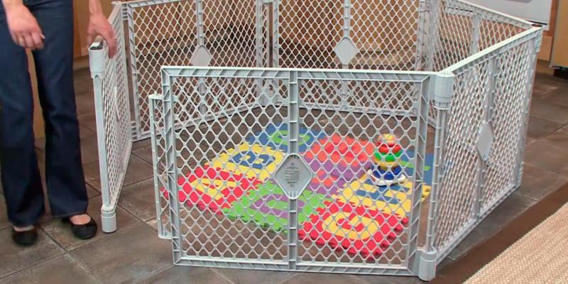 Review of North States Indoor/Outdoor Superyard Baby Gate