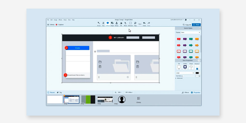 TechSmith Snagit 2020: Screen Capture & Screen Recorder in the use