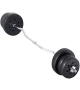 Yaheetech 55lb Olympic Barbell Dumbbell Weight Set
