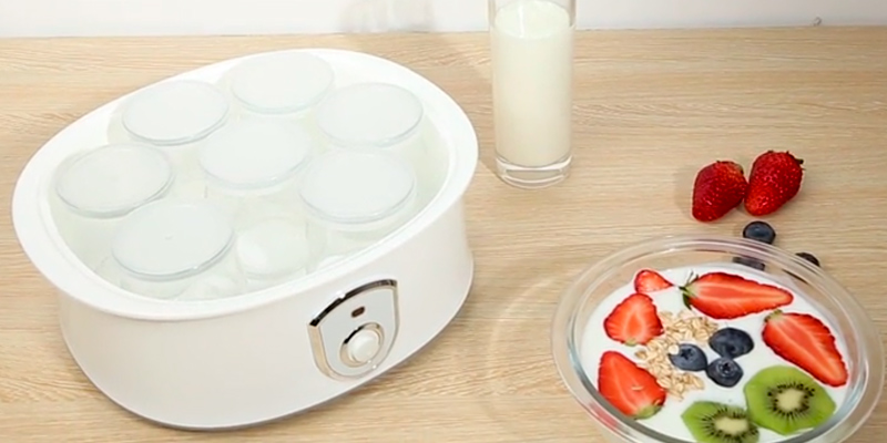Review of CUSIBOX Automatic 7 Glass Jars Yogurt Maker Machine