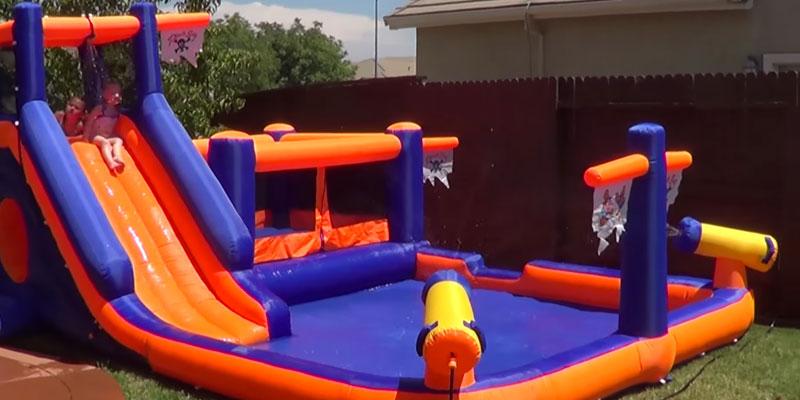 Review of Blast Zone Pirate Bay Inflatable Combo Water Park and Bounce
