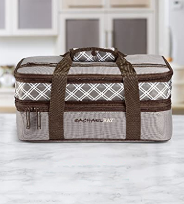 Review of Rachael Ray 5051RR2582 Expandable  Lasagna Lugger Casserole Carrier