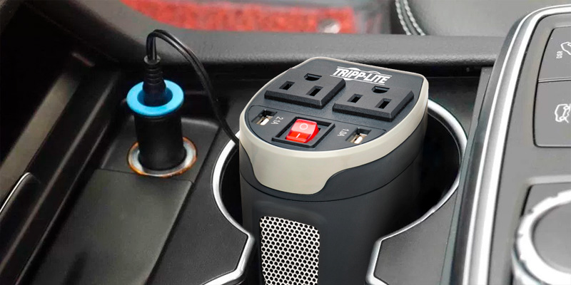 Detailed review of Tripp Lite PV200CUSB Car Inverter Cup Holder