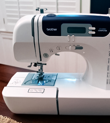 Review of Brother CS6000i Feature-Rich Sewing Machine With 60 Built-In Stitches