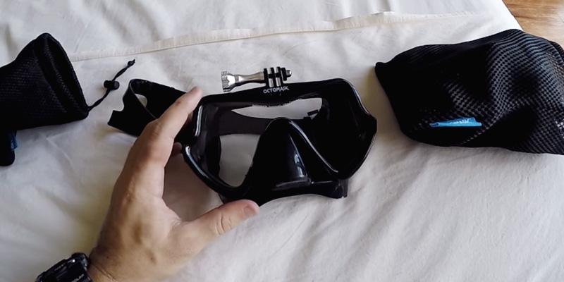 Review of OCTOMASK Frameless Dive Mask Compatible with Gopro for Scuba Diving and Snorkeling